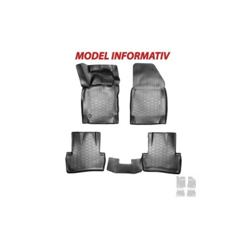 Covoare cauciuc tavita compatibile Mazda III 2013-&gt; Cod: 2D 60916​ / A10 Automotive TrustedCars