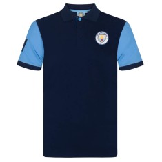 Manchester City tricou polo Contrast navy - XL foto