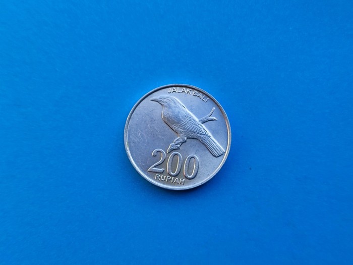 200 Rupiah 2003 Indonesia-AUN-UNC-luciu de batere