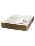 Set Saltea ortopedica cu arcuri Venetia Super Ortopedica Lux Flexa 160x200x30cm, fermitate tare, plasa arcuri Bonell, reversibila, aerisire perimetral