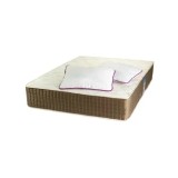 Set Saltea ortopedica cu arcuri Venetia Super Ortopedica Lux Flexa 160x200x30cm, fermitate tare, plasa arcuri Bonell, reversibila, aerisire perimetral