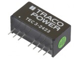 Convertor DC-DC 3W 18-36V la 15V/-15V SIP8 TEC 3-2423