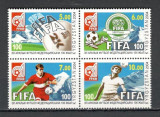 Kirgizstan.2004 100 ani Federatia Internationala de Fotbal FIFA bloc 4 MK.27