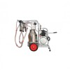 EMT. Aparat de muls vaci, un bidon inox 40 litri, 2 posturi, pompa vacuum ulei