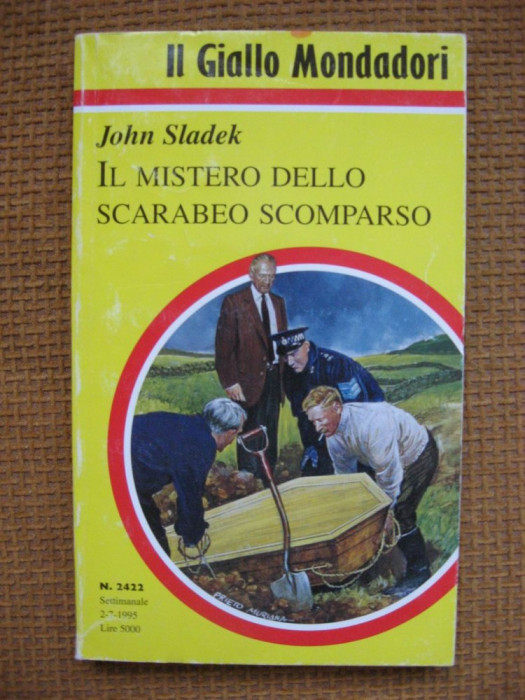 John Sladek - Il mistero del scarabeo scomparso (in limba italiana)