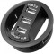 Hub 3x USB 2.0 pentru birou Goobay