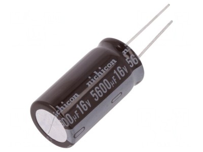 Condensator electrolitic low ESR 5600uF 16V THT foto