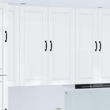 vidaXL Dulap de bucătărie Alb lucios 40 x 31 x 100 cm Lemn compozit 885469