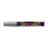 Marker pentru poster ARTLINE, corp plastic, varf rotund 2mm - argintiu