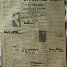 Epoca , ziar al Partidului Conservator , nr. 1872 , 1935 , Grigore Filipescu
