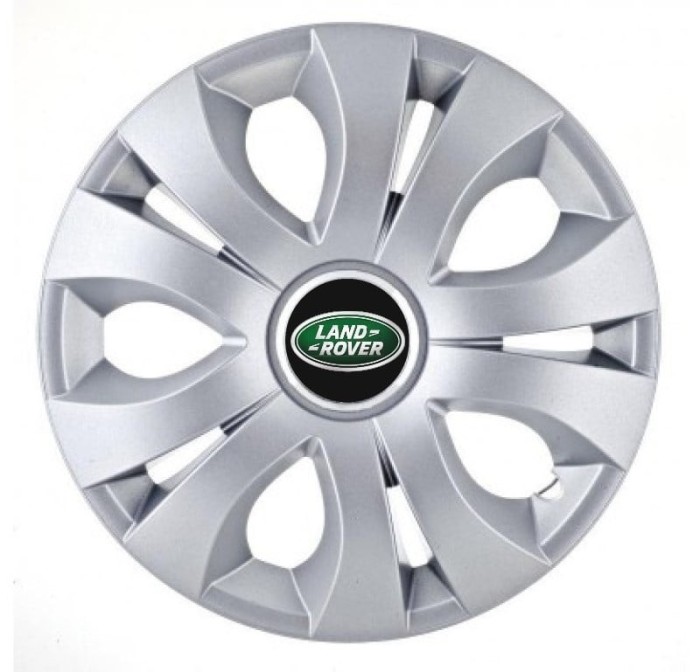 Set 4 Capace Roti Autohelix MSA&reg; potrivite jantelor de 16 inch, Compatibil Cu Land Rover, model Top Gray