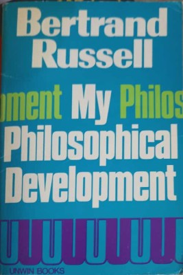 MY PHILOSOPHICAL DEVELOPMENT-BERTRAND RUSSELL-252830 foto