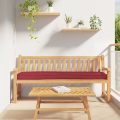 vidaXL Perna pentru palet bordo 200 x 40 x 8 cm Tafeta Oxford foto