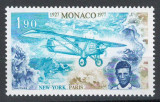 Monaco 1977 Mi 1268 MNH - 50 ani primul zbor New York - Paris, Charles Lindbergh, Nestampilat