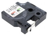Marcaje termocontractabile alb-negru 1,5m