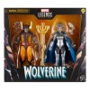 Wolverine 50th Anniversary Marvel Legends Set: 2 Figurine Articulate Wolverine &amp; Lilandra Neramani 15cm, Hasbro, X-Men