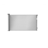 Poarta, plasa, de siguranta, protectie copii, retractabila, gri, 13x160x85 cm, Ruhhy