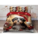 Cumpara ieftin Lenjerie de pat de Craciun pentru pat dublu - SPR3048