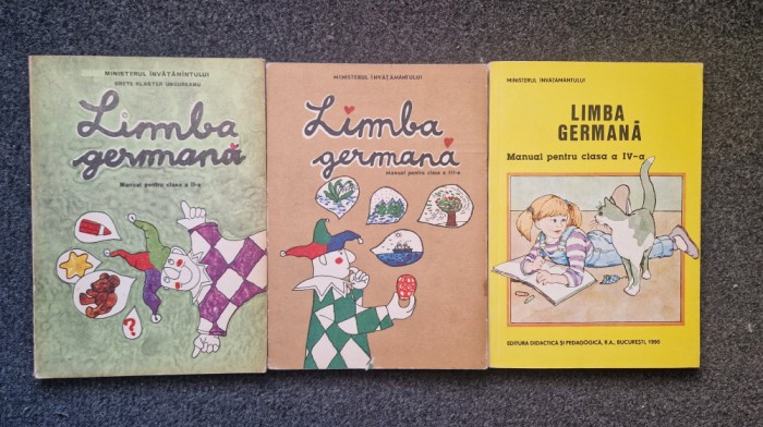 LIMBA GERMANA Manual pentru clasa a II-a, a III-a, a IV-a - Klaster Ungureanu