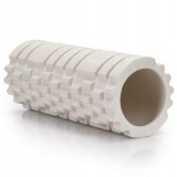 Rola pentru masaj si stretching din spuma EVA, 33x14 cm, bej
