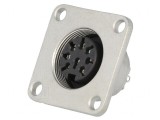 Conector M16 Soclu Mamă 8 PIN 5A 100V IP65/IP67