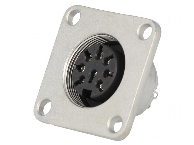 Conector M16 Soclu Mamă 8 PIN 5A 100V IP65/IP67