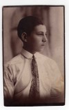 CP FOTO BAIAT CU CRAVATA FOTO ELEGANT BUCURESTI GR VITEI 98 DIN 1928