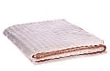 Cumpara ieftin Patura flanel maro crem 200 x 220 cm