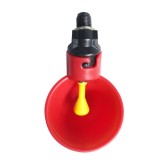 Set 24 adapatori pentru pasari, PVC, Rosu, Oem