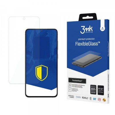 Folie de protectie Ecran 3MK FlexibleGlass pentru Samsung Galaxy S21 FE 5G G990, Sticla Flexibila, Full Glue foto