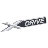 Emblema XDrive gri matt, metal, pentru BMW