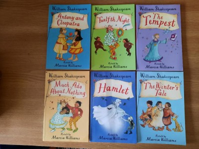 WILLIAM SHAKESPEARE &amp;ndash; Serie completa de 12 carti pentru copii in limba engleza foto