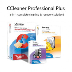 Licenta 2024 pentru CCleANer Professional Plus - 1-AN / 3-Dispozitive - Global