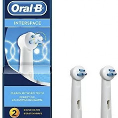 Set 2 rezerve periuta de dinti electrica Braun Oral-B Interspace, 64711714