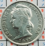 Portugalia 10 centavos 1915 argint - km 563 - A010