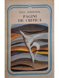 Paul Zarifopol - Pagini de critica (editia 1984)
