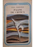 Paul Zarifopol - Pagini de critica (editia 1984)