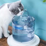 Dispenser apa pentru caini si pisici de tip fantana, ultra-silentioasa, cu sistem de filtrare cu carbune activ si recirculare
