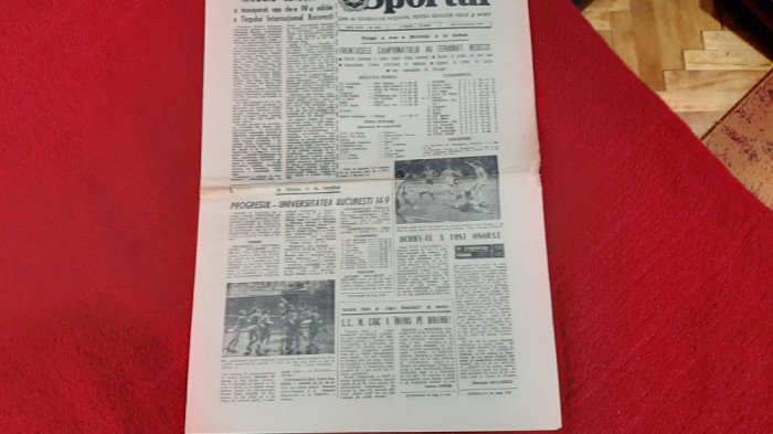 Ziar Sportul 18 10 1976