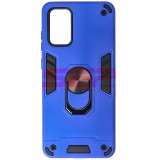Husa Armor Ring Samsung Galaxy S20 Plus, TPU+PC, Albastru Electric, Protectie Socuri
