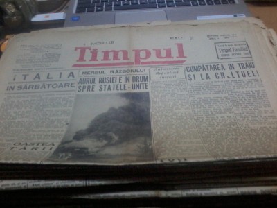 Timpul 31 10 1941 Aripile romanesti la Odesa foto