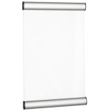 Suport metalic pentru nume, pentru semnalizare usa, 33 x 21 cm, ALCO