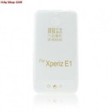 Husa Silicon Ultra Slim Transparenta Sony Xperia E1 - Protectie Subtire