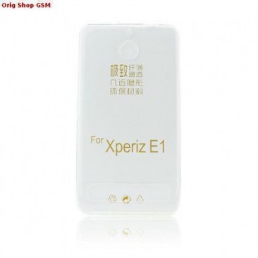 HUSA SILICON ULTRA SLIM SONY XPERIA E1 TRANSPARENT foto