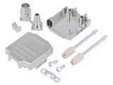 Carcasă conectori D-Sub ecranată, plastic