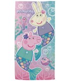 Prosop Plajă Copii Arditex Peppa Pig Mermazing 70x140 cm Poliester Moale Absorbant