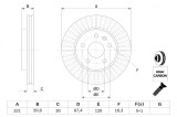BOSCH 0 986 479 C16 Disc frana