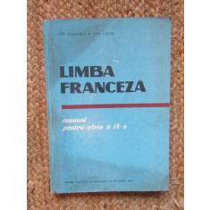 Ion Diaconu, Ion Viscol &ndash; Limba franceza. Manual pentru clasa a IX-a