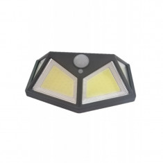 Lampa Solara de Exterior 80LED, 1W, Senzor Miscare, Lumina Rece foto