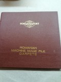 Romania machine made pile carpets covoare romanesti 50 modele